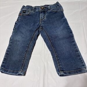 Jordache Skinny Baby Toddler Blue Jeans Size 12 Months Classy Color Dark